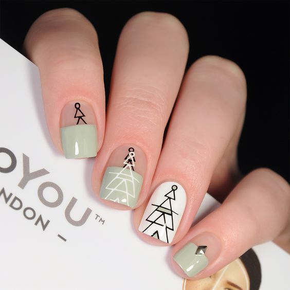 Top10: minimál karácsonyi manikűr ötletek az adventi szezonra - SZÉPSÉG -  - advent, karácsony, köröm, manikűr, minimál, ötletek, 