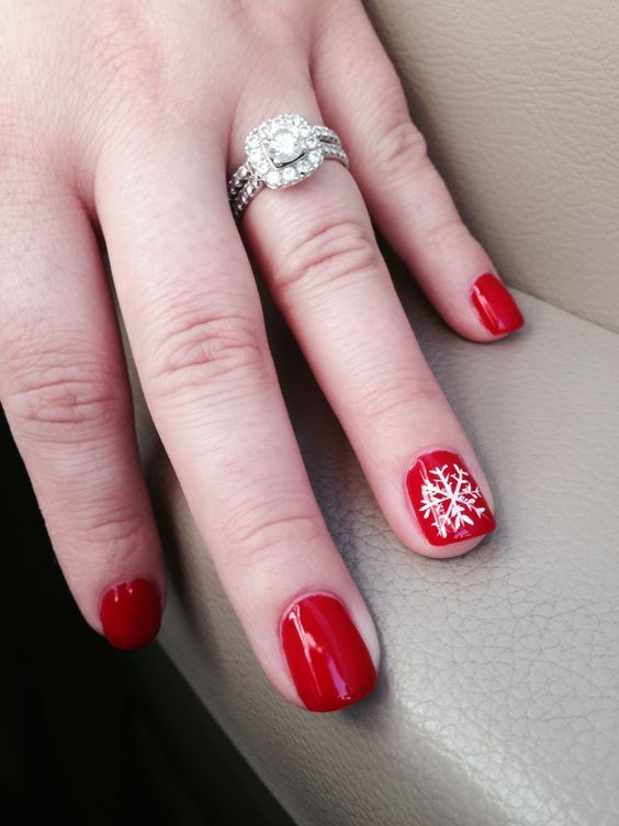 Top10: karácsonyi manikűr ötletek pirossal - SZÉPSÉG -  - karácsony, köröm, manikűr, piros, ünnep, 
