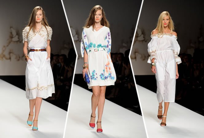 A Fendi 2011-es tavasz/nyári kollekciója a Milan Fashion Week-en -  -  - 2010, 2011 tavasz/nyári kollekció, Fendi, Milan Fashon Week, női divat, 