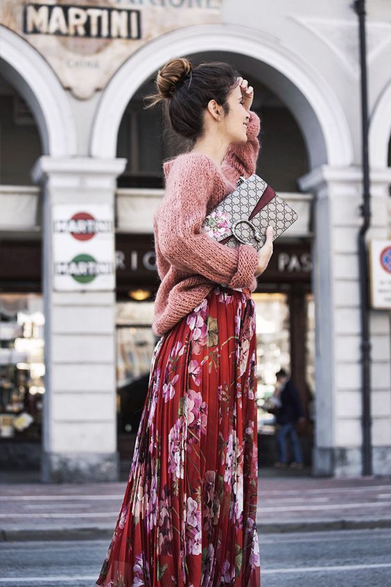 Stílusiskola: így viselj télen virágos ruhákat - DIVAT&STÍLUS - Stílusiskola - divat, outfit, stílus, virág, 