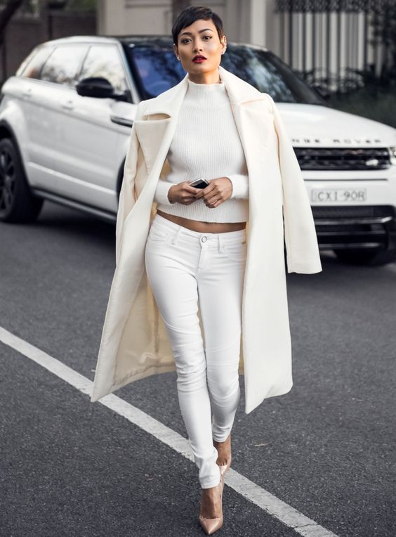 Stílusiskola: így viselj fehéret télen - DIVAT&STÍLUS - Stílusiskola - divat, fehér, outfit, tél, 
