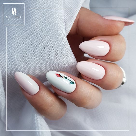 Top10: amikor a kevesebb több - minimál manikűr ötletek fehérrel - SZÉPSÉG -  - fehér, köröm, manikűr, minimál, ötletek, tél, 