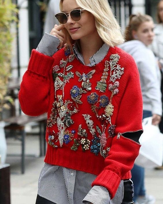 cikk - DIVAT&STÍLUS - Stílusiskola - pulcsi, tavasz, virág, virágminta, 