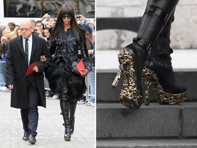 Alexander McQueen memorial - Hírek  -  - Alexander Mcqueen, Kate Moss, London Fashion Week, Naomi Campbell, Sarah Jessica Parker, 