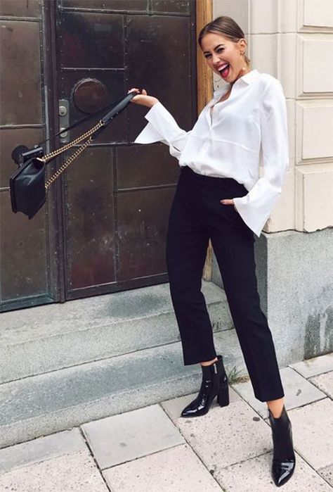 Stílusiskola: így viselj fehér ingeket - DIVAT&STÍLUS - Stílusiskola - divat, fehér, fehér ing, ing, outfit, stílus, 