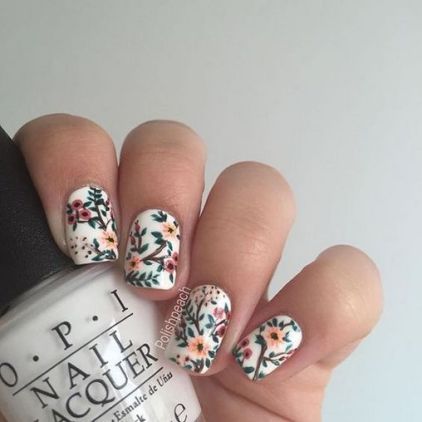 Top15: hangolódj a tavaszra virágba borult körmökkel - SZÉPSÉG -  - 