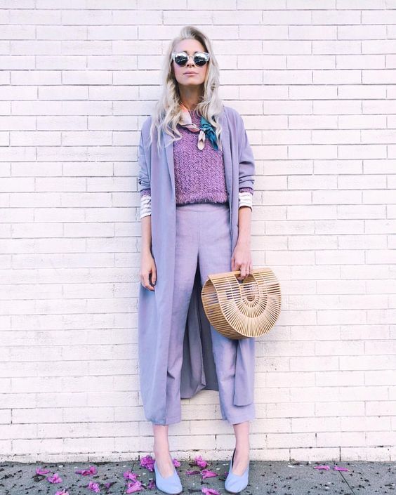 Stílusiskola: lila outfitek hétköznapokra - DIVAT&STÍLUS - Stílusiskola - divat, lila, outfit, stílus, tavasz, 