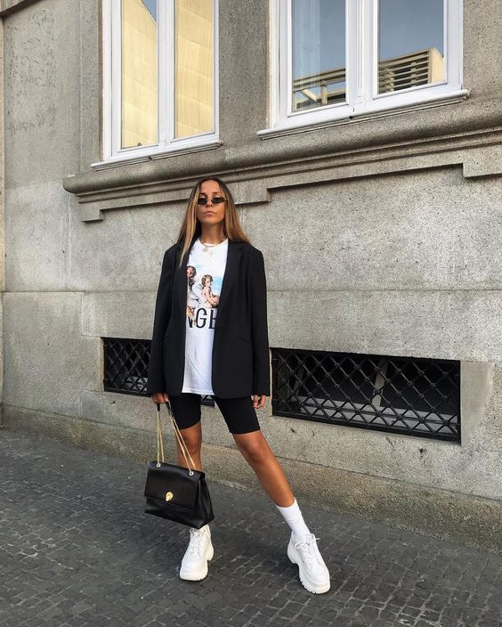 Stílusiskola: így viseld a biciklis nadrágokat - DIVAT&STÍLUS - Stílusiskola - biciklis nadrág, bike short, divat, outfit, stílus, tavasz, 