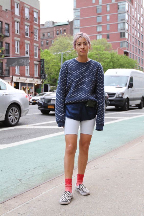 Stílusiskola: így viseld a biciklis nadrágokat - DIVAT&STÍLUS - Stílusiskola - biciklis nadrág, bike short, divat, outfit, stílus, tavasz, 