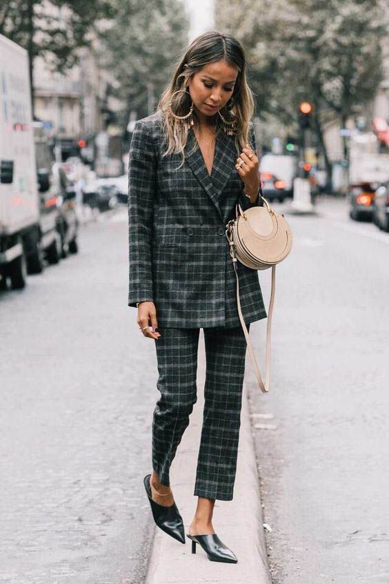 Stílusiskola: így viselj kockás nadrágkosztümöket - DIVAT&STÍLUS - Stílusiskola - divat, kockás, nadrágkosztüm, outfit, stílus, tavasz, 