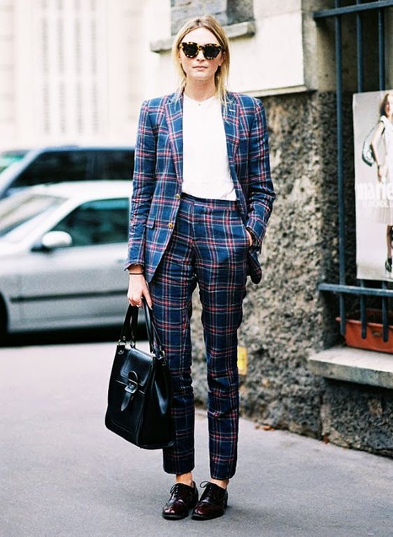 Stílusiskola: így viselj kockás nadrágkosztümöket - DIVAT&STÍLUS - Stílusiskola - divat, kockás, nadrágkosztüm, outfit, stílus, tavasz, 