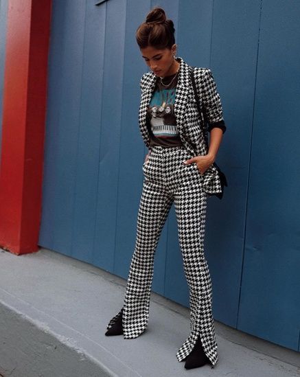 Stílusiskola: így viselj kockás nadrágkosztümöket - DIVAT&STÍLUS - Stílusiskola - divat, kockás, nadrágkosztüm, outfit, stílus, tavasz, 
