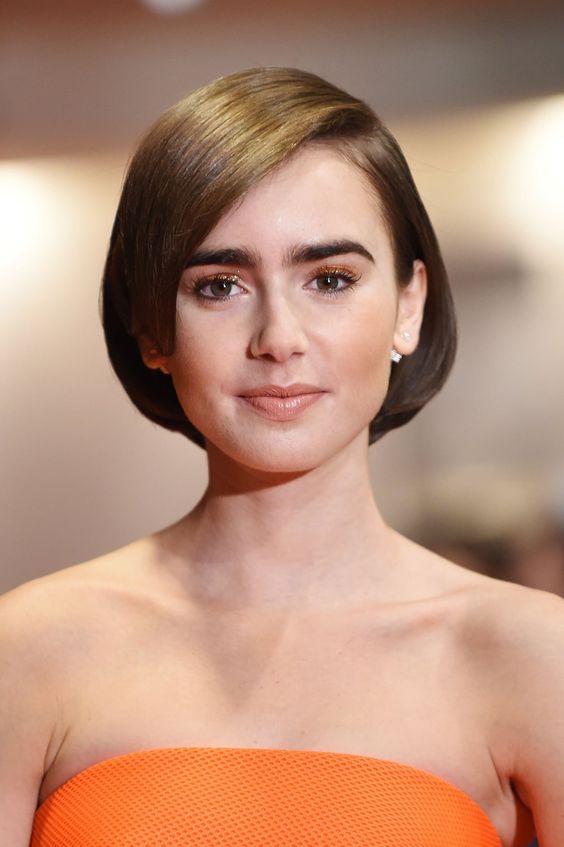 Top10: frizura ötletek Lily Collins-tól - SZÉPSÉG - Hajápolás  - 