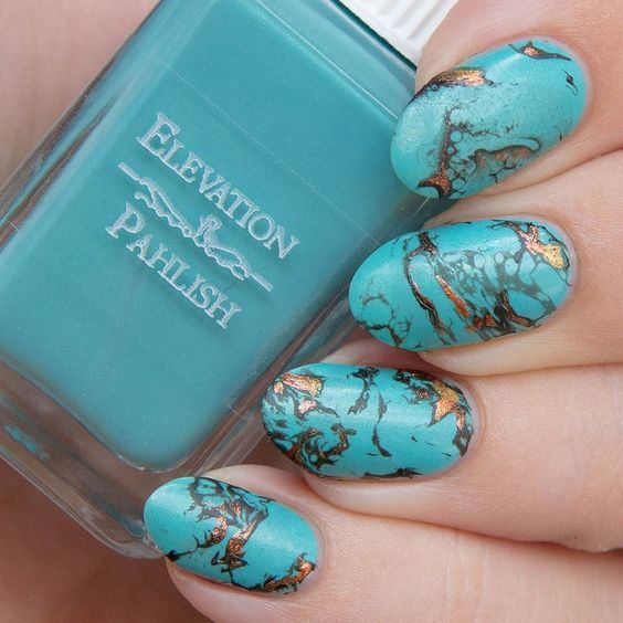 Top10: csodás türkiz manikűr ötletek - SZÉPSÉG -  - 