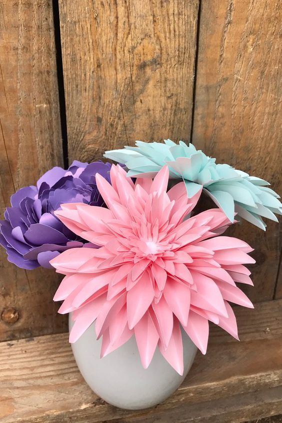 10 csodálatos papírból készíthető virágdekoráció, amivel az otthonodba varázsolhatod a tavaszt - STYLELIFE - Otthon & Design - home decor, papír decor, papír virág, tavasz, 