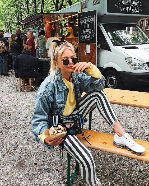 Stílusiskola: így viselj tavasszal csíkos nadrágokat - DIVAT&STÍLUS - Stílusiskola - csíkos, csíkos nadrág, divat, stílus, 