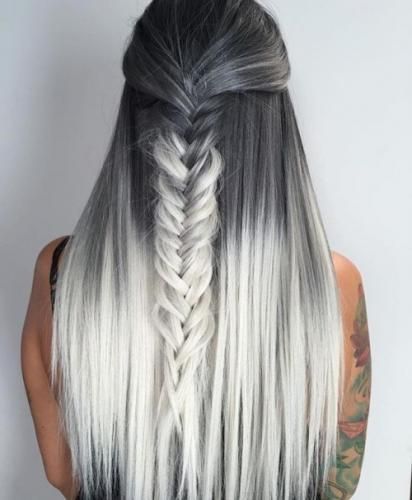 Top10: különleges hajszín ötlet - granny hair - SZÉPSÉG - Hajápolás  - granny hair, haj, hajszín, ötletek, tippek, 