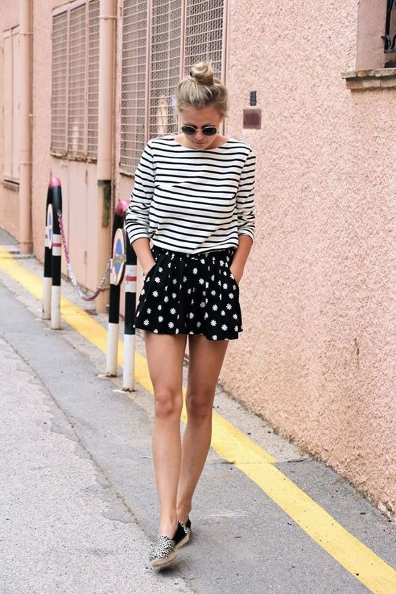 Stílusiskola: a pöttyös és a csíkos tökéletes párosítás - DIVAT&STÍLUS - Stílusiskola - csíkos, divat, pöttyös, stílus, 