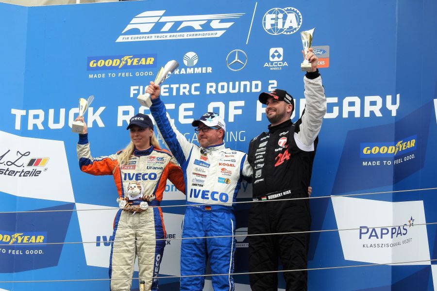 Hazai közönség előtt állt dobogóra Kiss Norbert - STYLENEWS - Aktuális - kamion, kiss norbert, kiss norbi, verseny, 