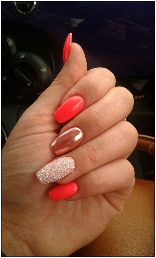 Top10: csodás korall színű manikűr ötletek a nyári szezonra - SZÉPSÉG -  - korall, köröm, manikűr, nyár, 