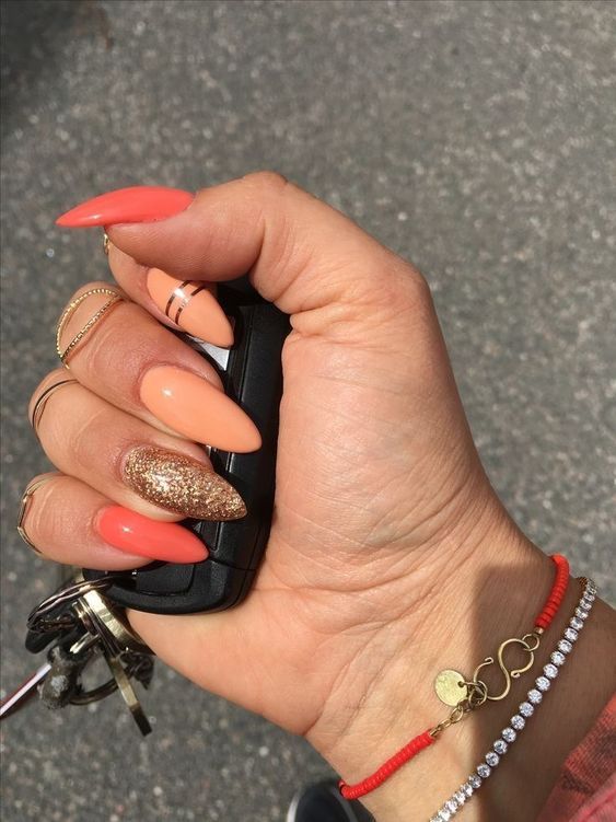 Top10: csodás korall színű manikűr ötletek a nyári szezonra - SZÉPSÉG -  - korall, köröm, manikűr, nyár, 