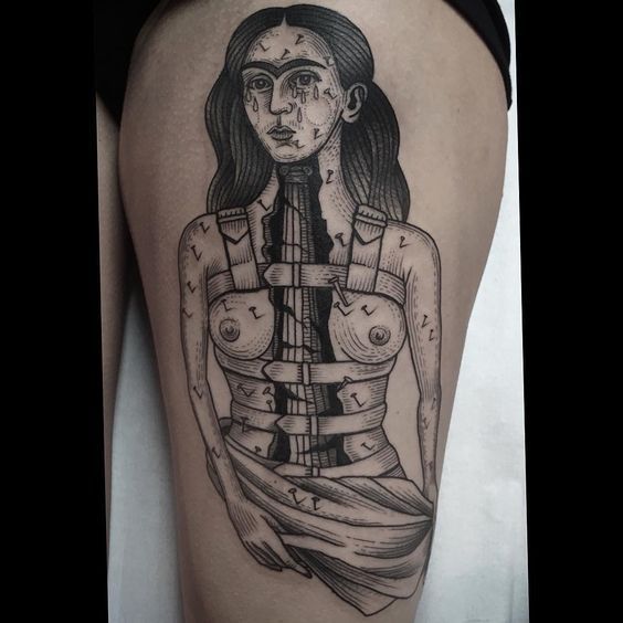 Top10: csodálatos, Frida Kahlo által inspirált tetoválások - STYLENEWS - Aktuális - évforduló, frida kahlo, művészet, tetoválás, 