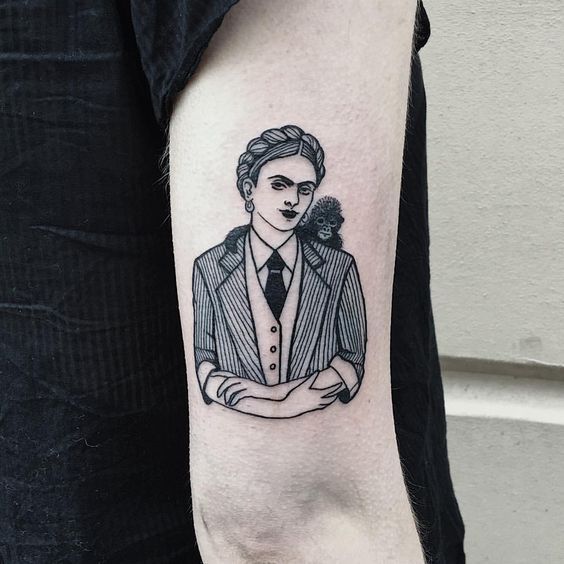 Top10: csodálatos, Frida Kahlo által inspirált tetoválások - STYLENEWS - Aktuális - évforduló, frida kahlo, művészet, tetoválás, 