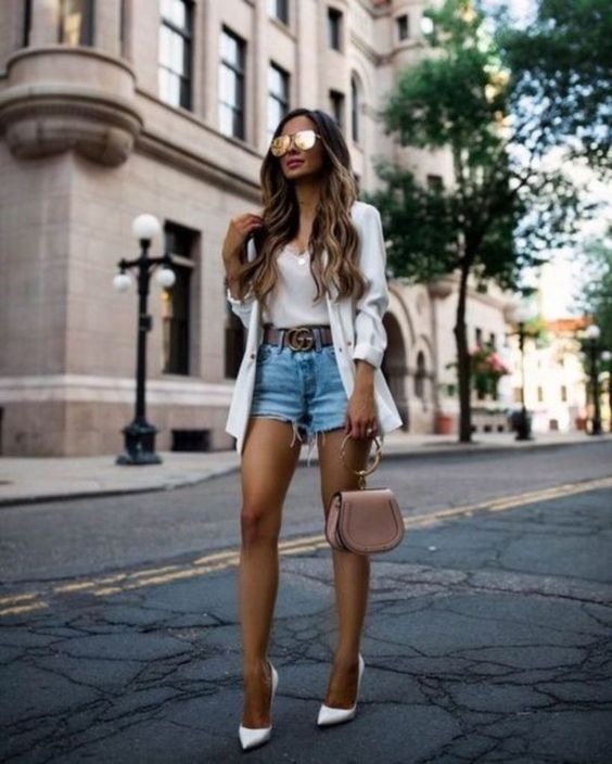 Stílusiskola: így viselj nyáron fehér blézereket - DIVAT&STÍLUS - Stílusiskola - blézer, divat, fehér blézer, nyár, outfit, stílus, 