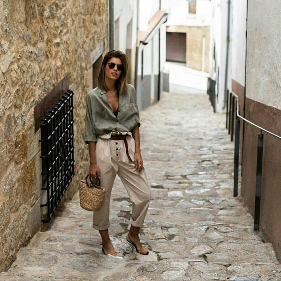 Stílusiskola: így viselj nyáron khakit - DIVAT&STÍLUS - Stílusiskola - divat, khaki, nyár, outfit, stílus, 