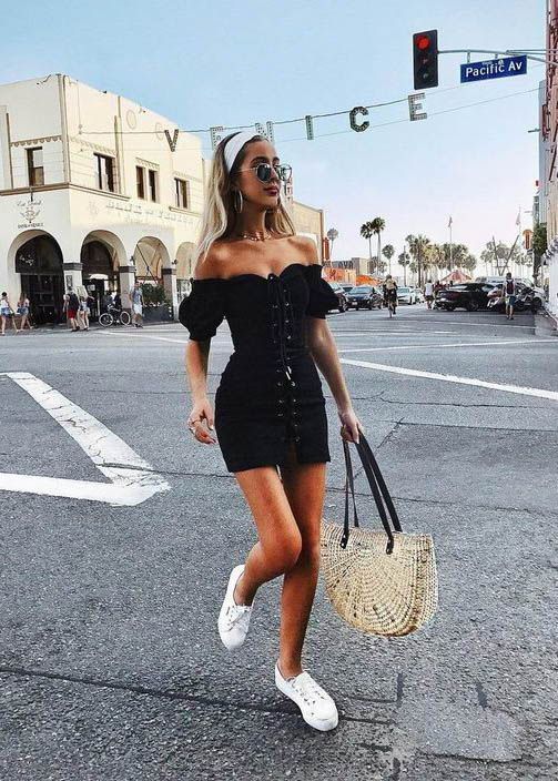 Stílusiskola: így lehetsz csinos nyári miniruhákban - DIVAT&STÍLUS - Stílusiskola - divat, outfit, ruha, stílus, 