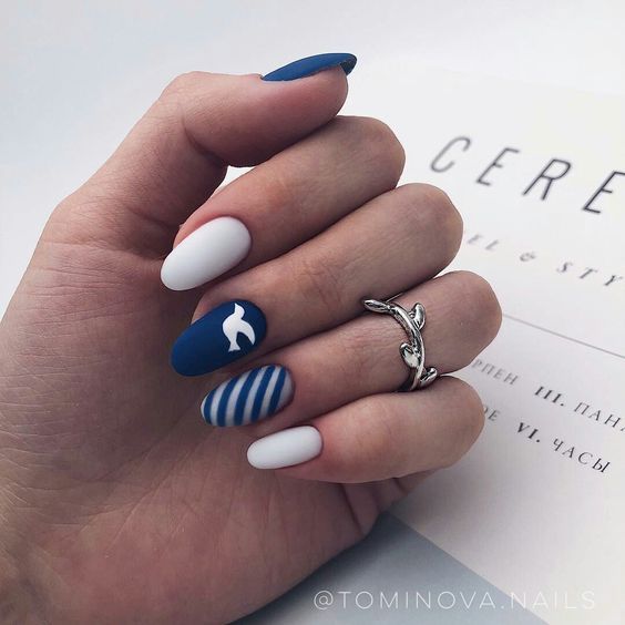 Top10: tenger ihlette manikűr ötletek a nyár utolsó heteire - SZÉPSÉG -  - inspiráció, köröm, manikűr, nyár, ötletek, tenger, 