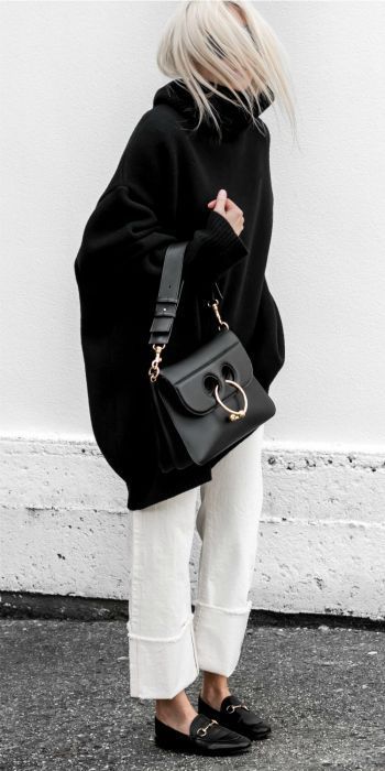 Stílusiskola: fekete-fehér szettek az őszi szezonra - DIVAT&STÍLUS - Stílusiskola - divat, fehér, fekete, outfit, stílus, 