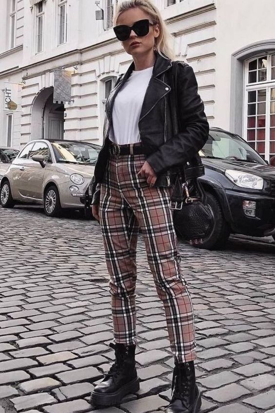 Stílusiskola: így viselj ősszel kockás nadrágokat - DIVAT&STÍLUS - Stílusiskola - divat, kockás nadrág, outfit, ősz, stílus, 