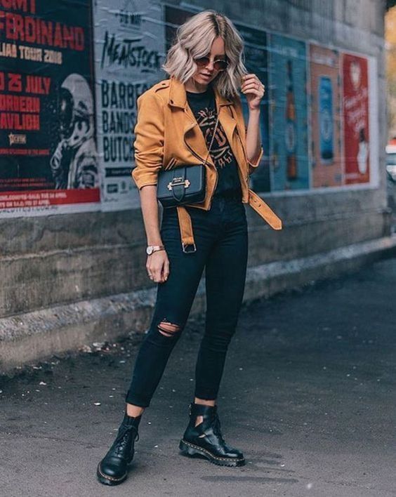 Stílusiskola: így viselj ősszel szaggatott farmerokat - DIVAT&STÍLUS - Stílusiskola - divat, outfit, ősz, stílus, szaggatott farmer, 