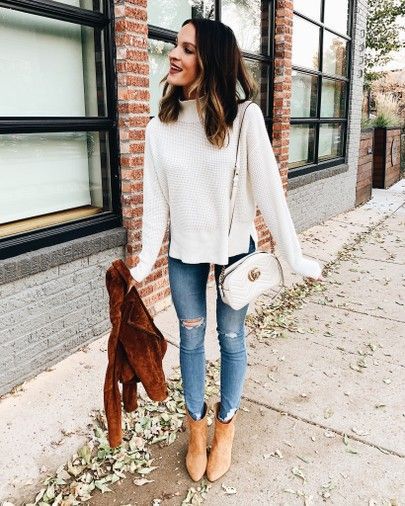 Stílusiskola: Elő a fehér kötött pulcsikkal - DIVAT&STÍLUS - Stílusiskola - divat 2019 ősz, divatrend, kötött pulóver, stílusiskola, 