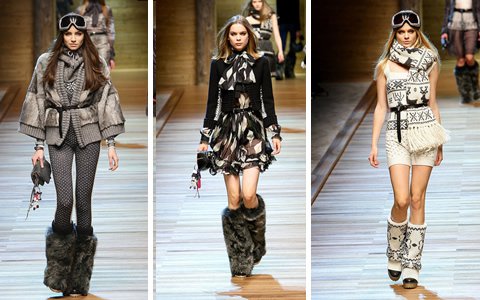 Bundacsizma: téli divat nőknek - Hírek  -  - 2010 ősz, dolce and gabbana, kollekció, 