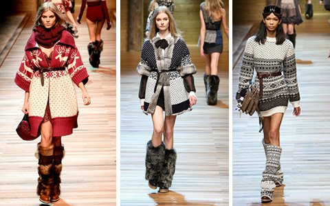 Bundacsizma: téli divat nőknek - Hírek  -  - 2010 ősz, dolce and gabbana, kollekció, 
