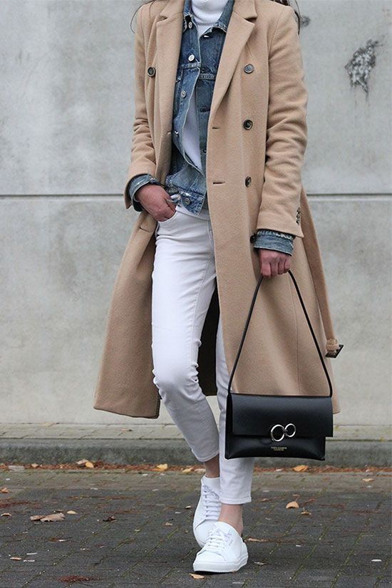 Stílusiskola: így viselj ősszel farmerdzsekit szövetkabáttal - DIVAT&STÍLUS - Stílusiskola - divat, farmerdzseki, ősz, stílus, szövetkabát, 