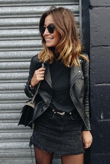 Stílusiskola: így viselj fekete miniszoknyákat - DIVAT&STÍLUS - Stílusiskola - divat, fekete szoknya, outfit, ősz, stílus, 