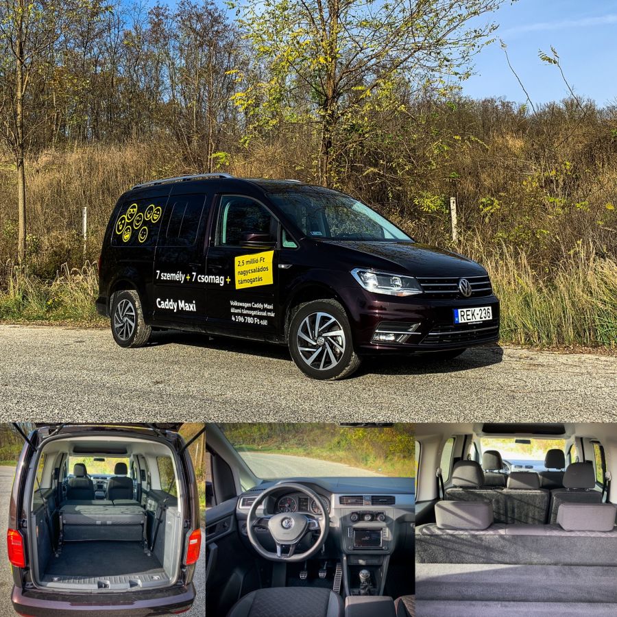 Vigyük a nagyit is! - Kipróbáltuk a Volkswagen Caddy Maxit - STYLENEWS - Mobility - autó, teszt, volkswagen, volkswagen caddy, 