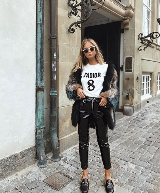 Stílusiskola: így viselj télen bőrnadrágokat - DIVAT&STÍLUS - Stílusiskola - bőrnadrág, nadrág, outfit, tél, 