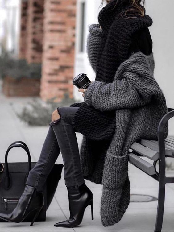 Stílusiskola: kardigánok téli outfitekhez - DIVAT&STÍLUS - Stílusiskola - divat, kardigán, outfit, 