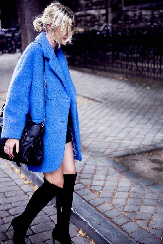 Stílusiskola: így viselj télen kéket - DIVAT&STÍLUS - Stílusiskola - divat, kék, outfit, 