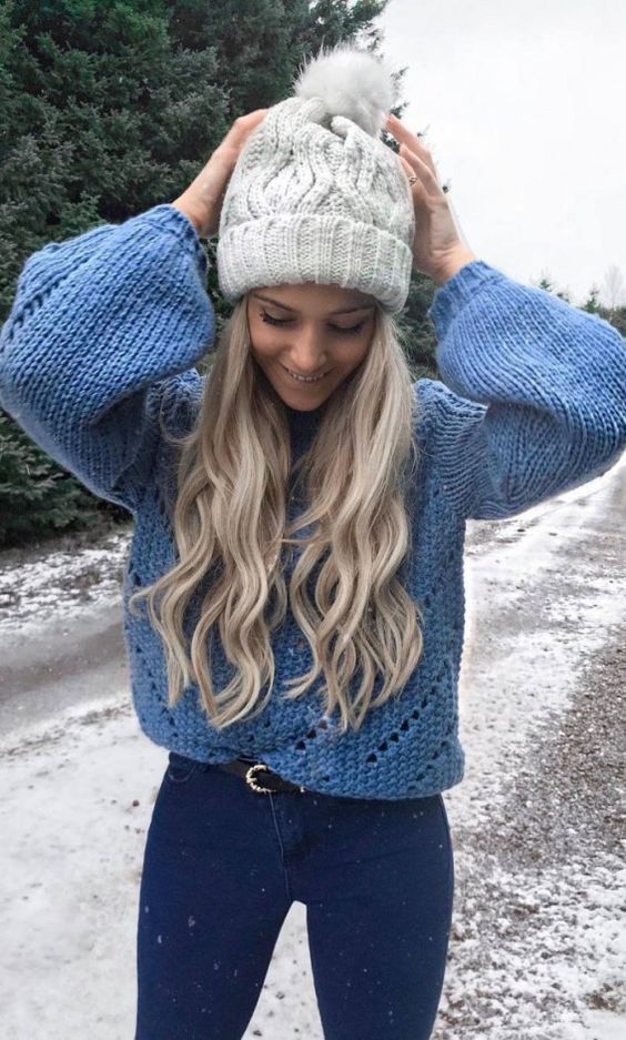 Stílusiskola: így viselj télen kéket - DIVAT&STÍLUS - Stílusiskola - divat, kék, outfit, 