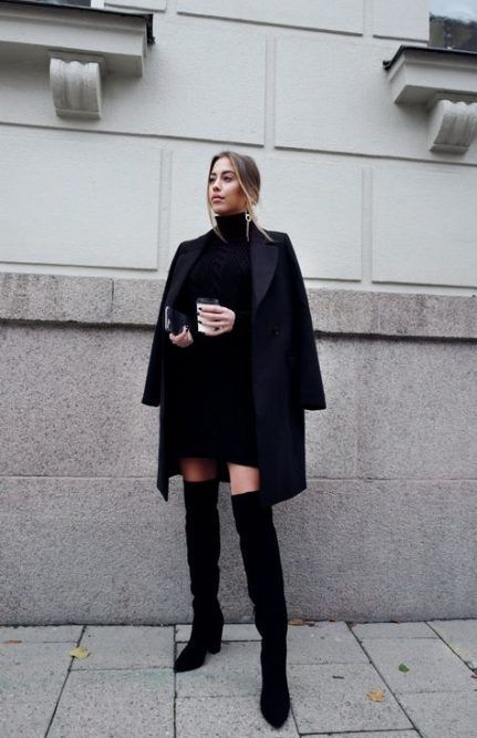 Stílusiskola: így viselj combcsizmákat - DIVAT&STÍLUS - Stílusiskola - combcsizma, divat, outfit, tél, 