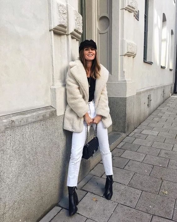 Stílusiskola: így viselj fehér nadrágokat télen - DIVAT&STÍLUS - Stílusiskola - divat, fehér nadrág, outfit, stílus, 