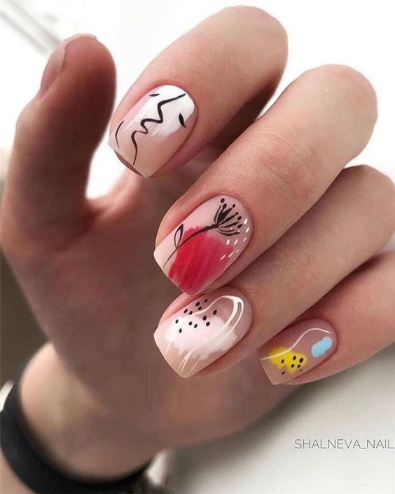 Top10: izgalmas köröm minták a téli szezonra - SZÉPSÉG -  - köröm, manikűr, minta, mintás, mintás köröm, 