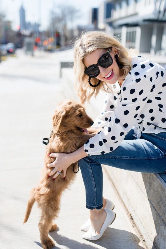 Stílusiskola: a pöttyös ruhadarabok lesznek a tavasz kedvencei - DIVAT&STÍLUS - Stílusiskola - divat, outfit, pöttyös, stílus, tavasz, 