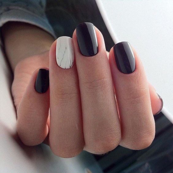 Top10: a legjobb manikűr ötletek feketével - SZÉPSÉG -  - fekete manikűr, köröm, manikűr, 