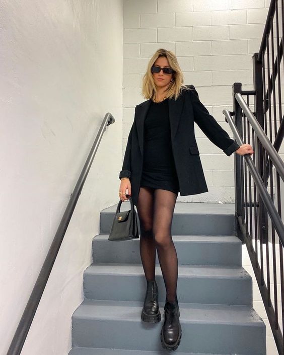 Stílusiskola: Így viselnénk fekete ruhákat - DIVAT&STÍLUS - Stílusiskola - divat, fekete, outfit, stílus, tavasz, 